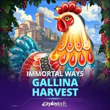 Bocoran RTP Slot Playtech Immortal Ways Gallina Harvest